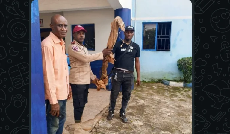 FRSC Finds Unclaimed Gun at Anambra Accident Scene