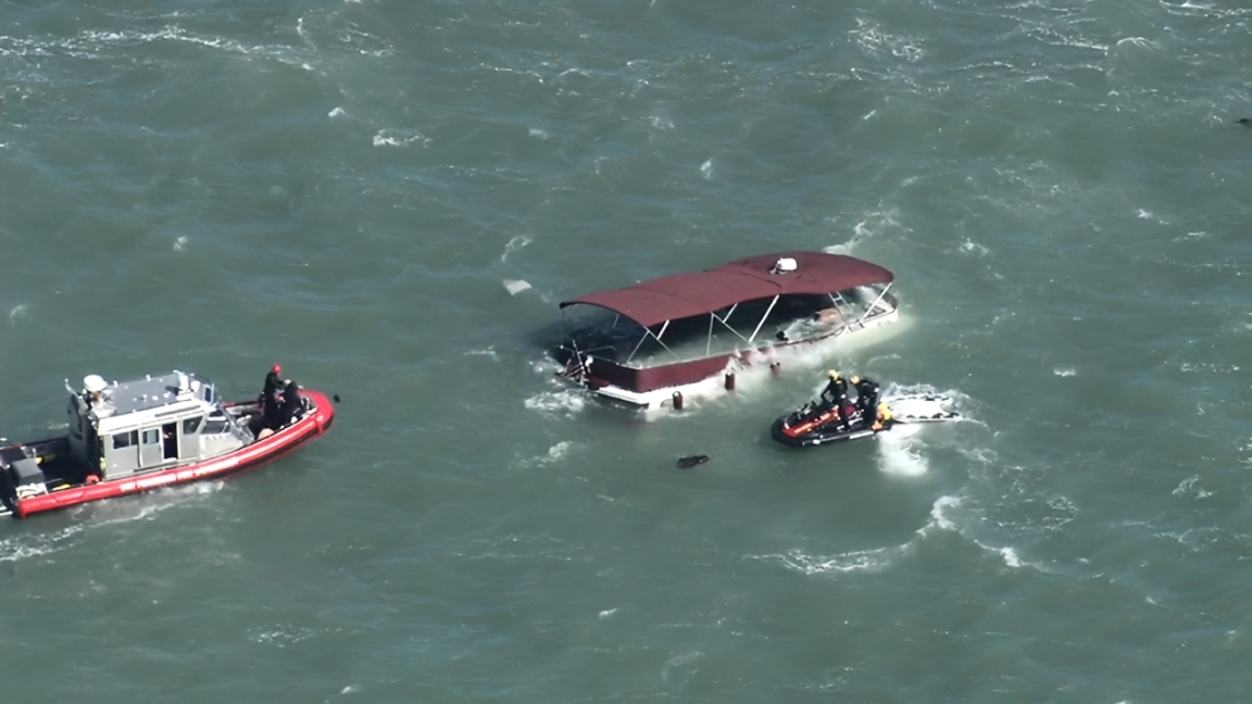 Search Suspended for Three Missing After Boat Sinks in San Francisco Bay
