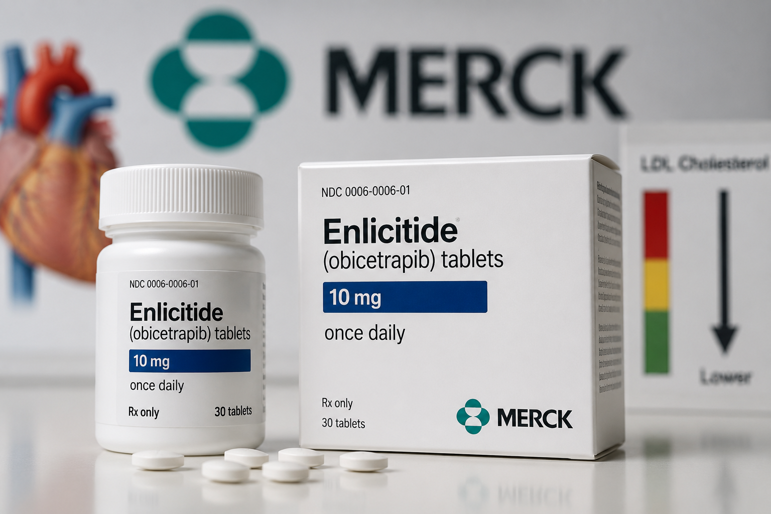 Merck Wins U.S. FDA Approval for First in Class Oral Cholesterol Drug
