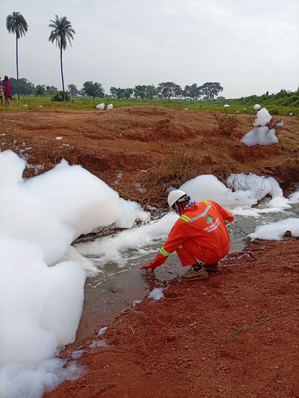 NESREA Launches Investigation into Suspected Chemical Spill on Kaduna Abuja Expressway.