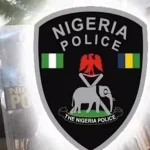 Police emblem. NPF