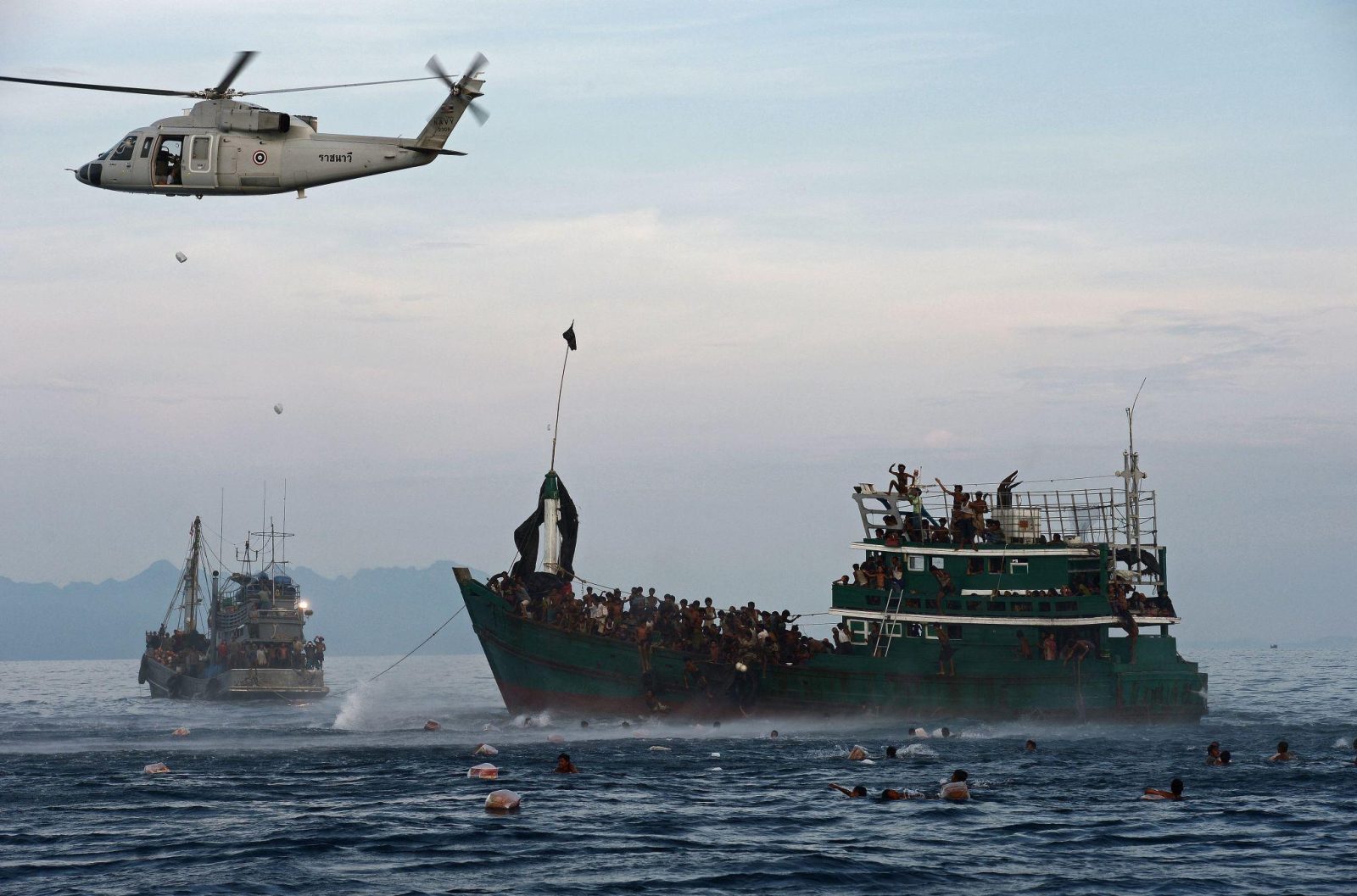 UN Fears More Than 500 Dead After Two Migrant Boats Sink Off Myanmar Coast