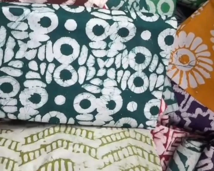 File: Adire fabrics