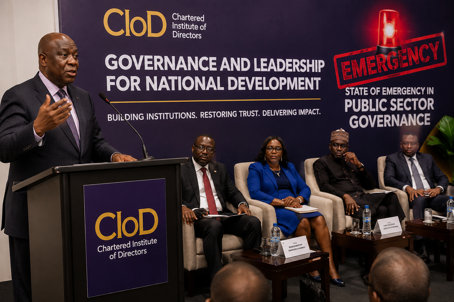 CIoD Declares Governance Crisis in Nigeria’s Public Sector, Urges Urgent Reforms
