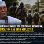 Atiku Blames Government for Kogi School Kidnapping, Says Education Has Been Neglected.