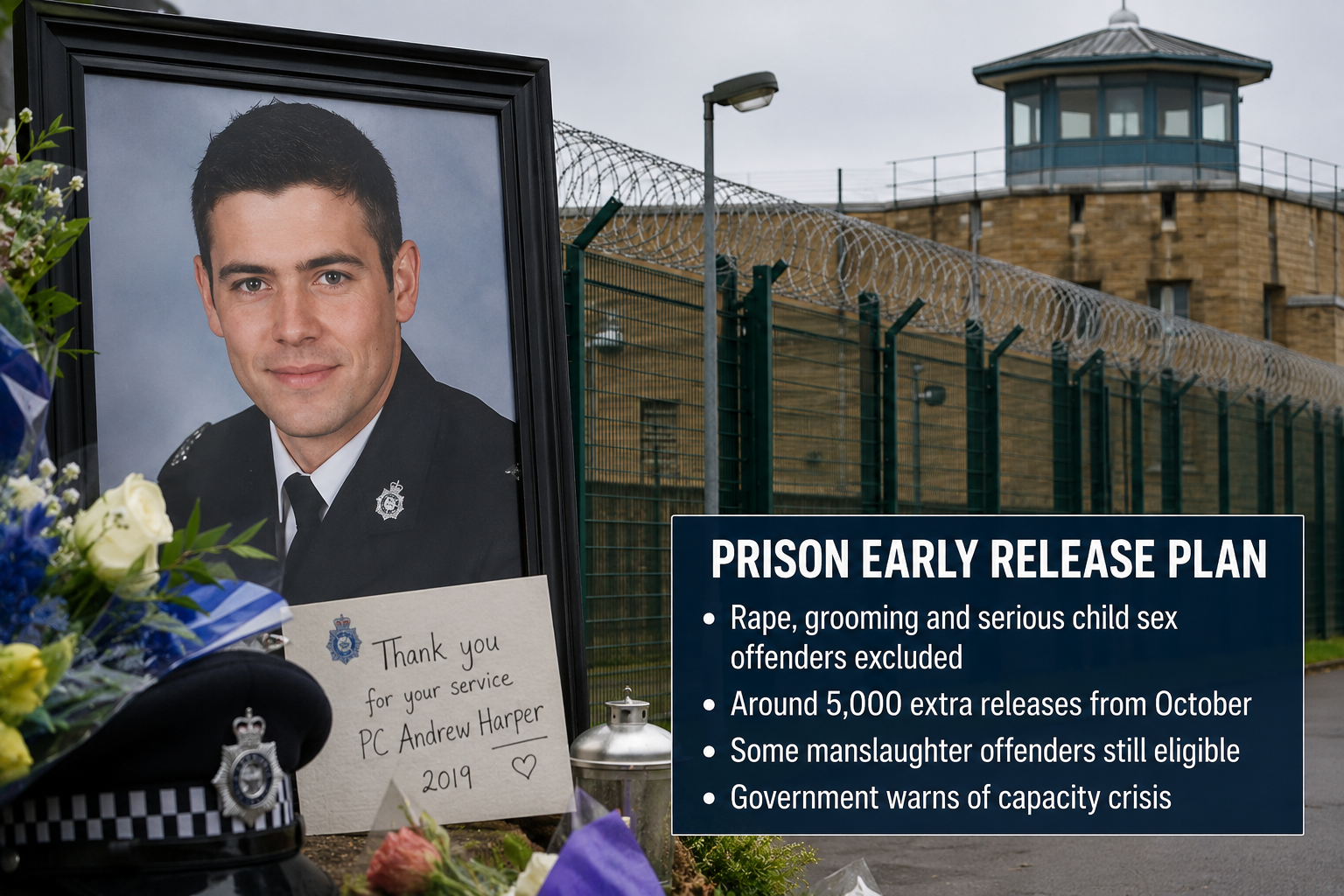 Burnham Tightens Early Release Rules as Prison Overcrowding Crisis Deepens
