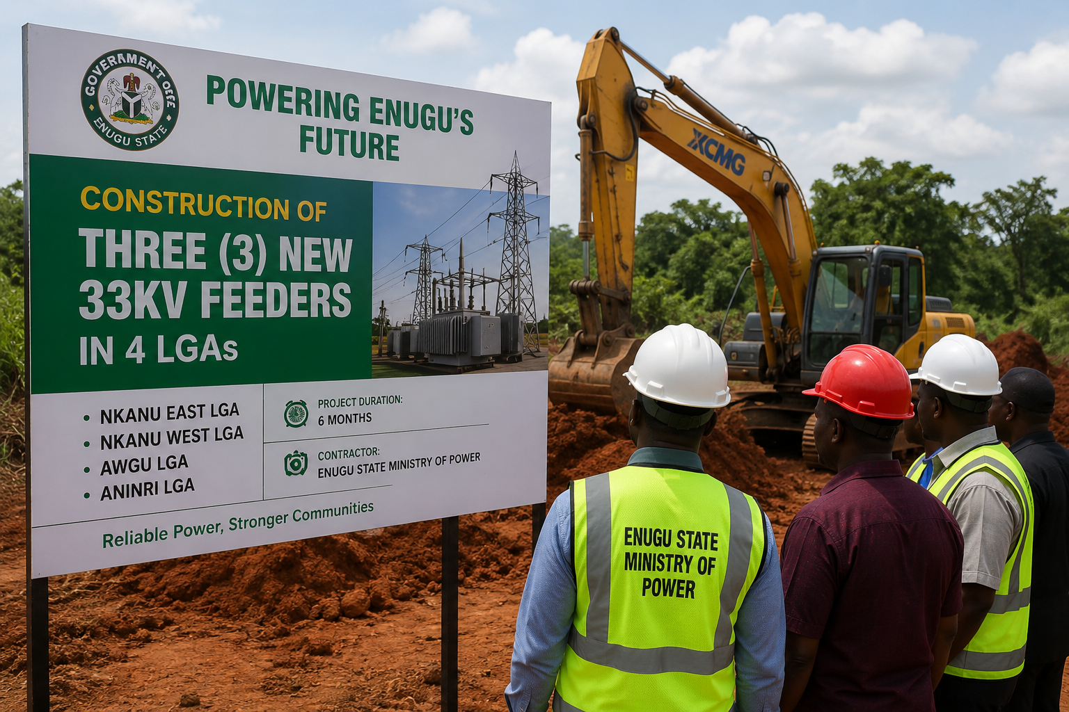 Enugu Begins Construction of Three New 33KV Feeders Across Four LGAs
