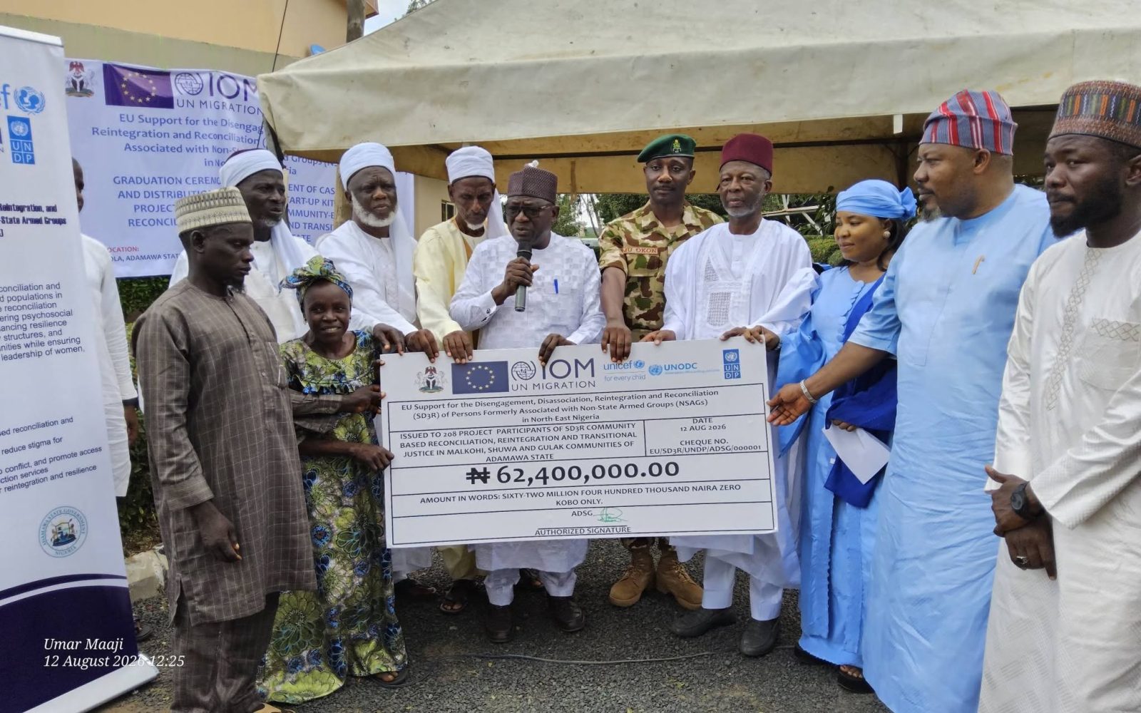 Caritas Nigeria Graduates SD3R Beneficiaries, Supports Reintegration in Adamawa