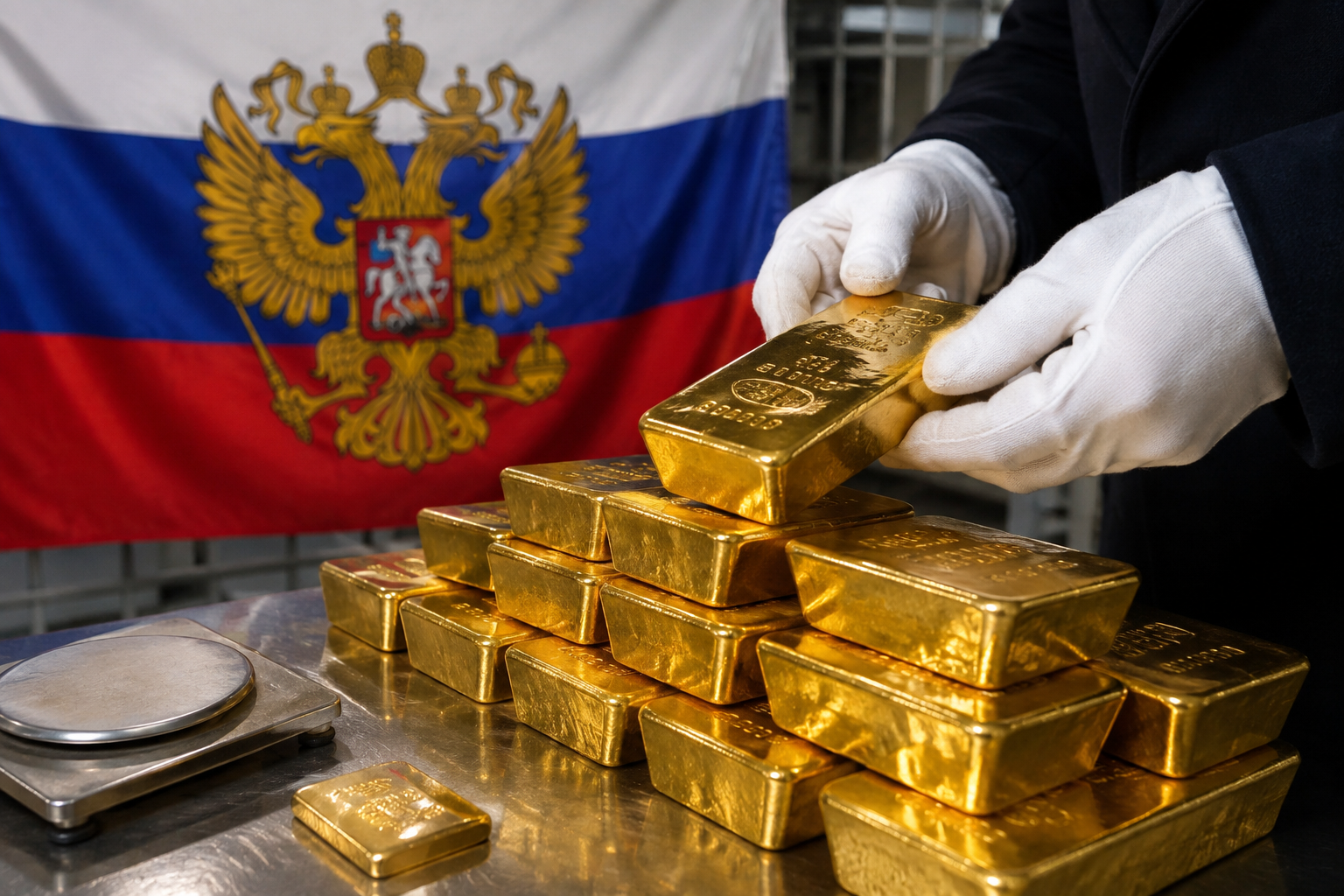 Why Russia Is Increasing Gold Sales Amid Economic Pressures