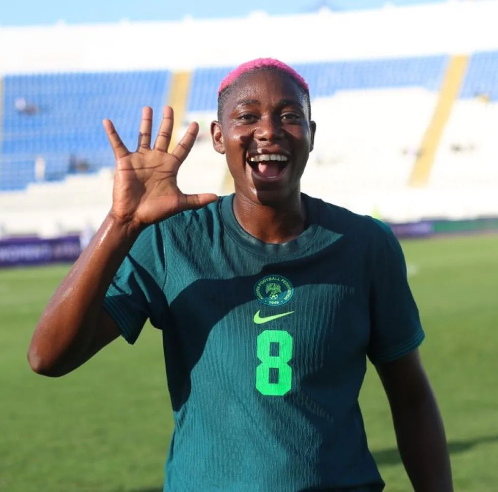 Oshoala Calls for Nigerian Support as Super Falcons Fight for World Cup Survival