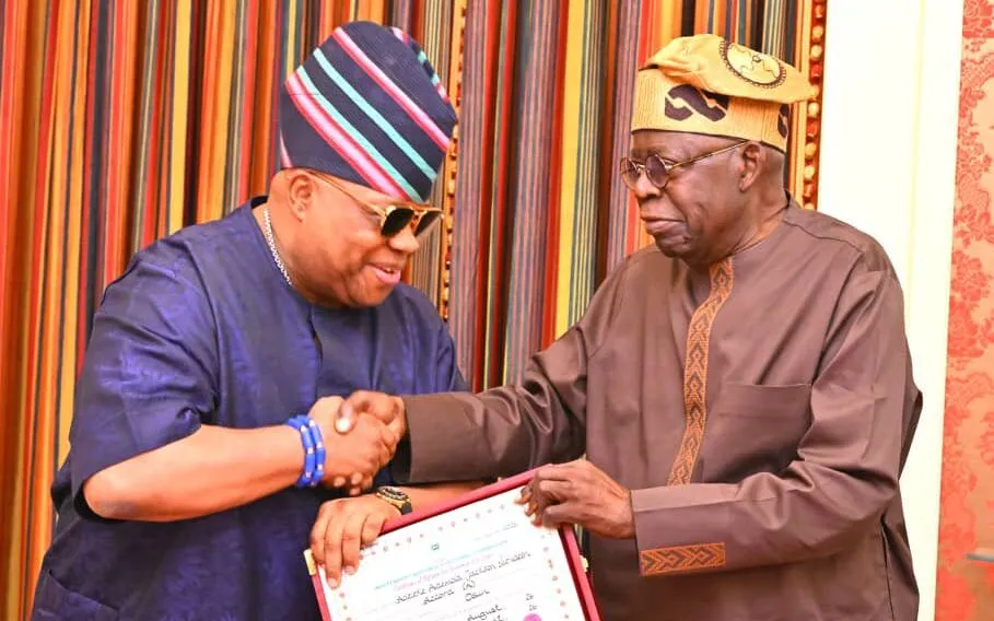 Adeleke Met Tinubu as Part of Routine Engagement, Not to Join APC — Campaign Council