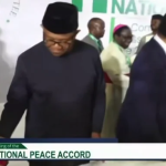 Tinubu, Obi, Others Sign Peace Pact as 2027 Presidential Campaign Begins