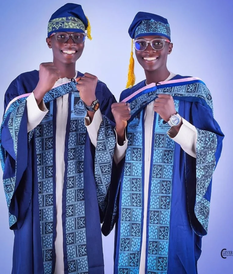 Lagos Island Twins Graduate with First-Class Honours, Win Best Student Awards