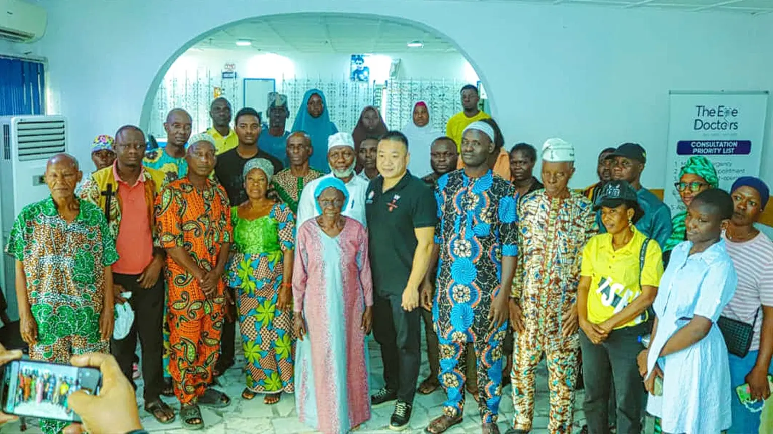 Chinese Community Reaffirms Commitment to Free Cataract Surgeries, Restores Sight to 770 Nigerians.