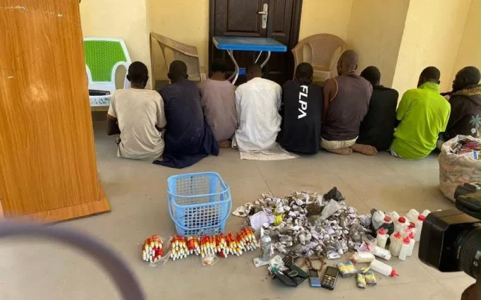 Army Arrests Nine Suspected Drug Dealers, Hands Over Illicit Substances to NDLEA in Yobe