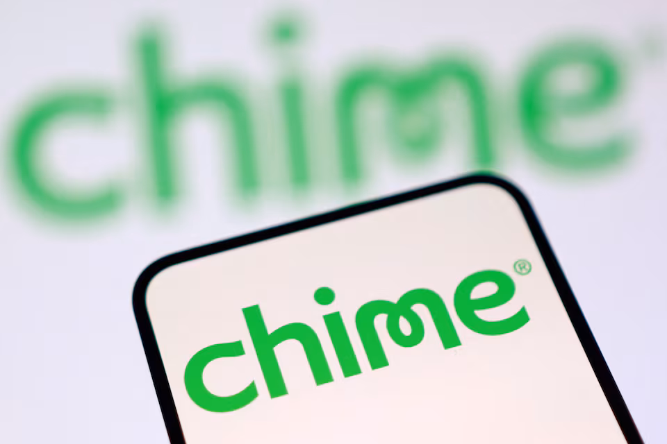 Chime Shares Rise as Stride Bank Deal Strengthens Banking Ambitions