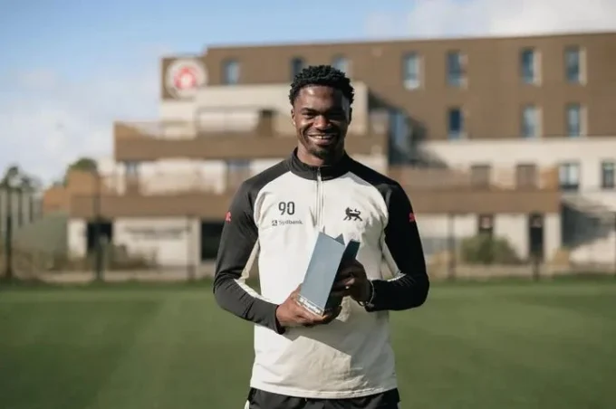 Friday Etim Named Danish Superliga Player of the Month After Impressive September